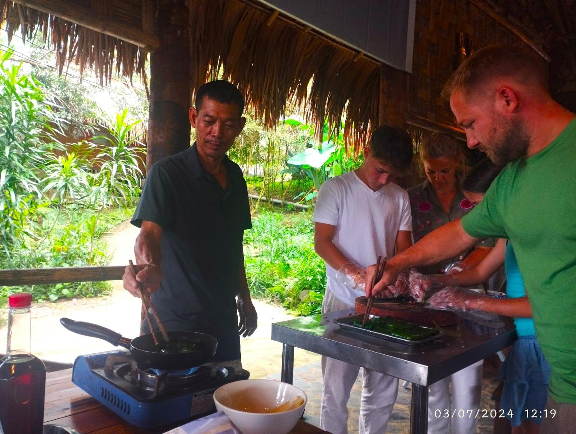 Pu Luong Cuisine Garden Homestay Lang Bang Ngoại thất bức ảnh
